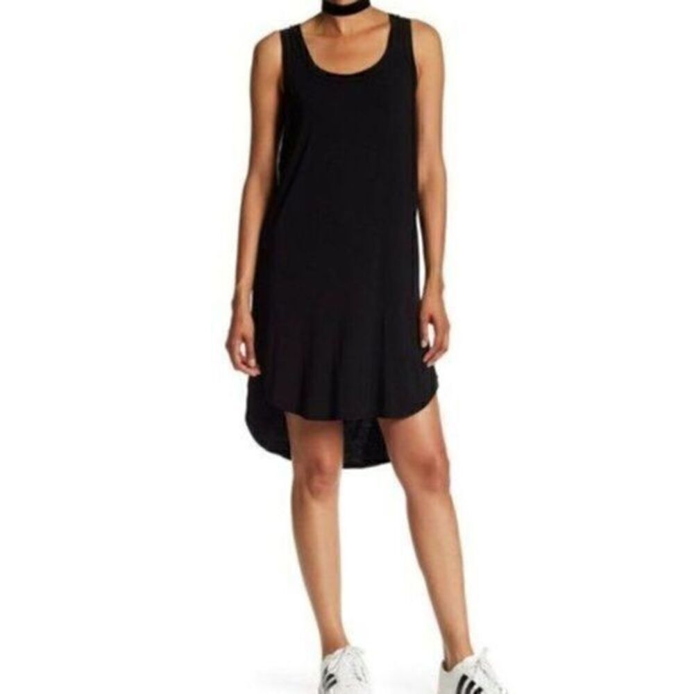 Heather by Bordeaux Navy Scoop Neck Tank Dress Medium NWT